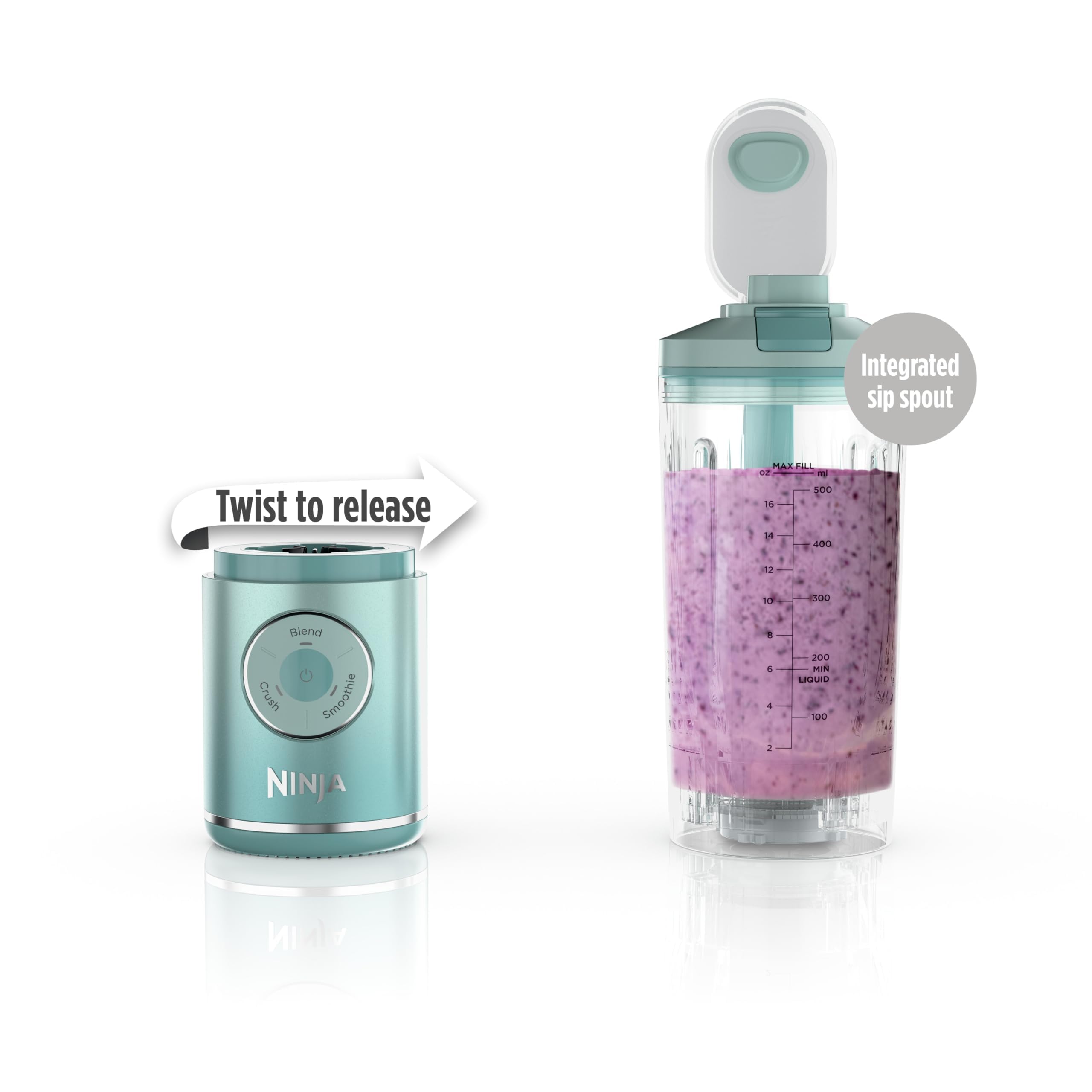 Amazon.com: Ninja Blast Max, Portable Blender + Twist & Go